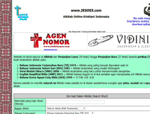 Tablet Screenshot of jesoes.com